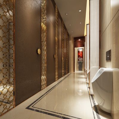 现代风格酒店卫生间