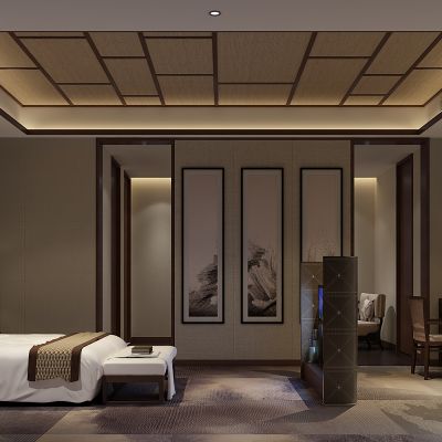 现代风格酒店客房