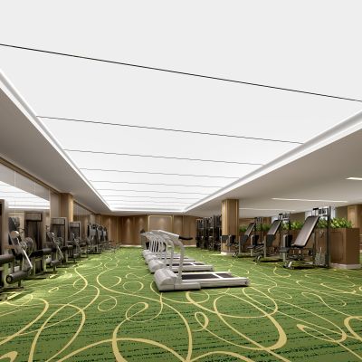 现代风格健身房