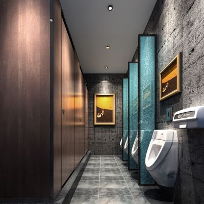 现代风格酒店卫生间