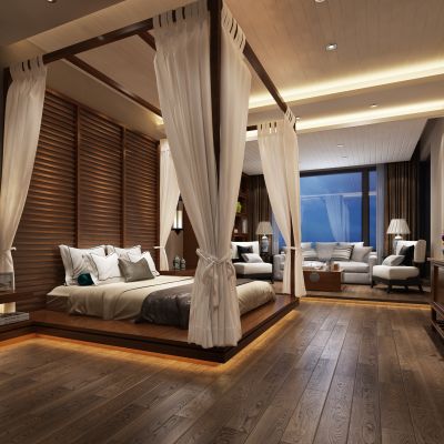 现代风格酒店客房