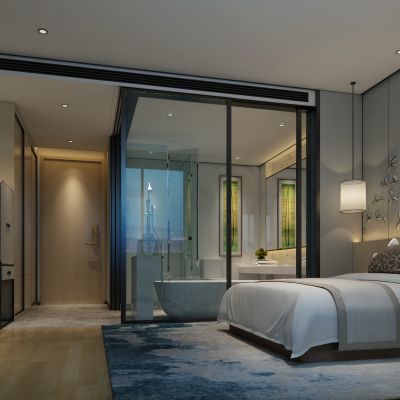 现代风格酒店客房