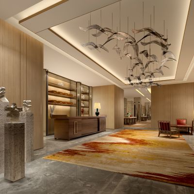 现代风格酒店大堂