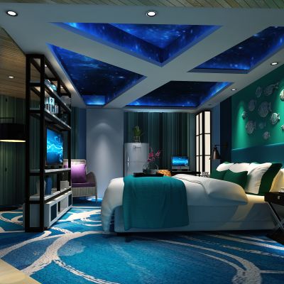 现代风格酒店客房