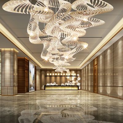 现代风格酒店大堂