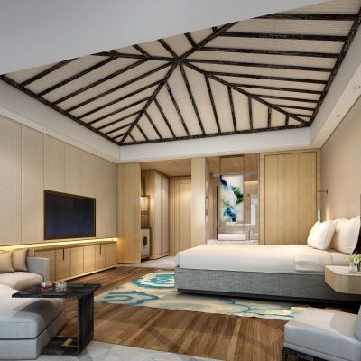 现代风格酒店客房