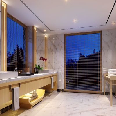 现代风格酒店卫生间