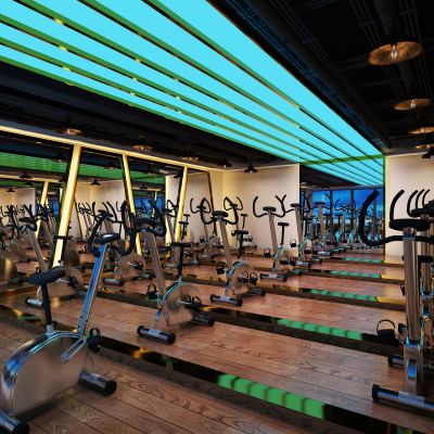 现代风格健身房