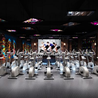 现代风格健身房