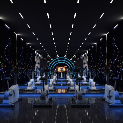 现代风格健身房