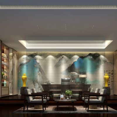 现代风格领导办公室