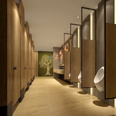 现代风格酒店卫生间