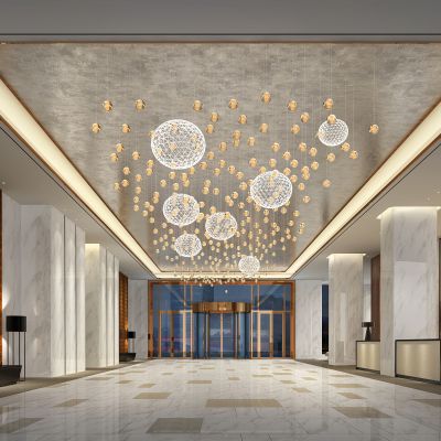 现代风格酒店大堂