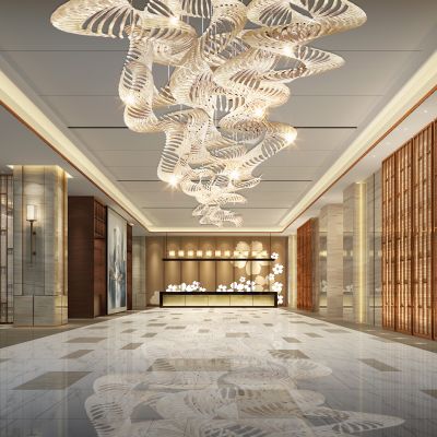 现代风格酒店大堂