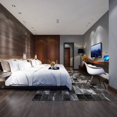 现代风格酒店客房