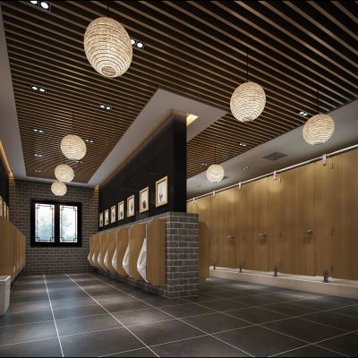 现代风格酒店卫生间