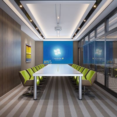 现代风格会议室
