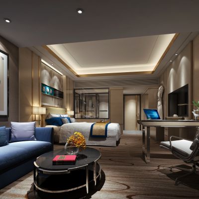 现代风格酒店客房