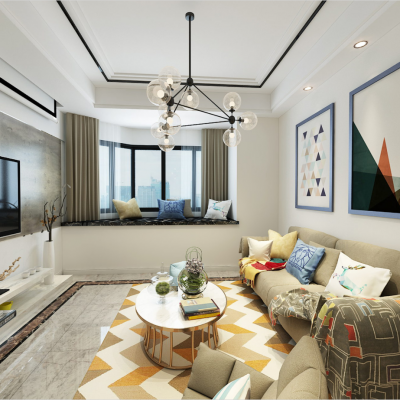现代简约客厅