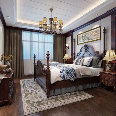 美式卧室