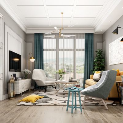 北欧客厅