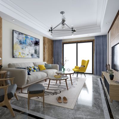 北欧客厅