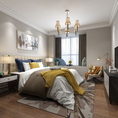现代卧室