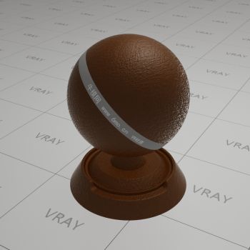 棕色皮革