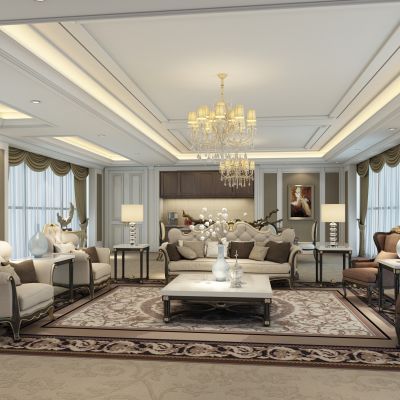 欧式客厅