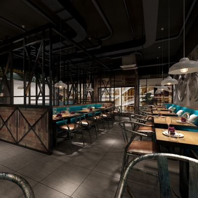 工业风餐厅