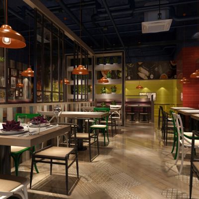 工业风现代餐厅