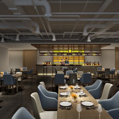 现代餐厅