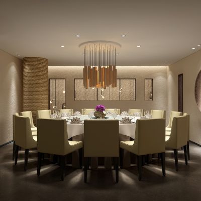 中式风格餐厅包房