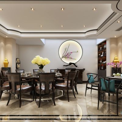 中式风格餐厅包房