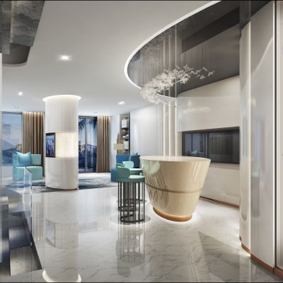 现代风格会客室