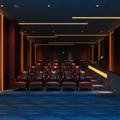 现代风格电影院