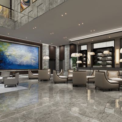 现代风格会客室