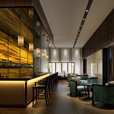 新中式风格会客室