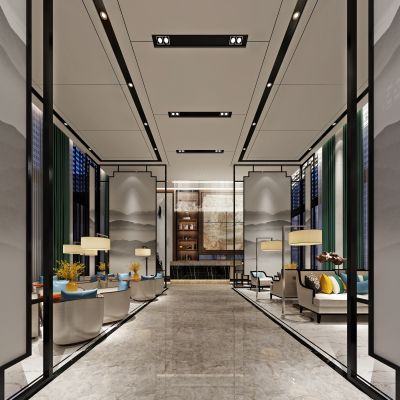 新中式风格会客室