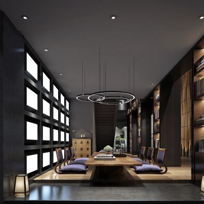 新中式风格会客室