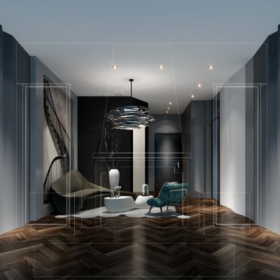 现代风格会客室