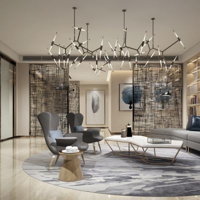 新中式风格会客室