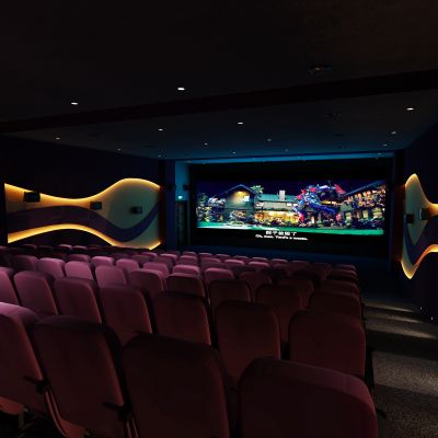 现代风格电影院