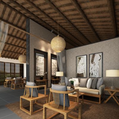 中式风格会客室