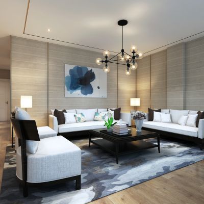 新中式风格会客室