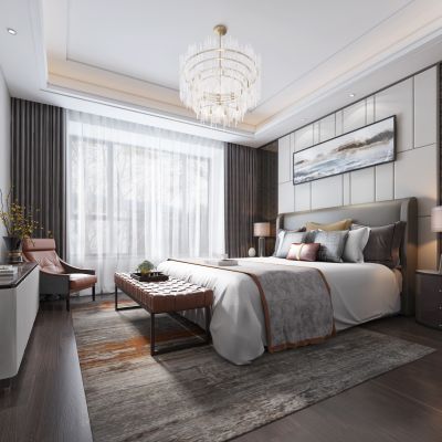 新中式卧室2014VR3.2