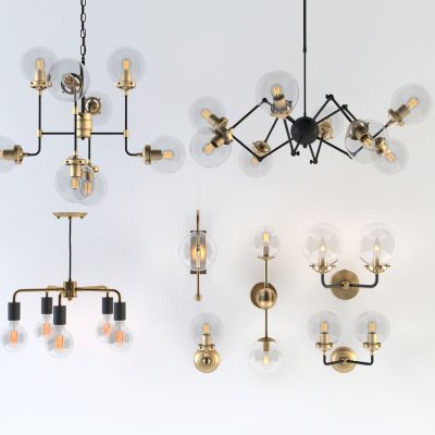 工业风吊灯，工业风壁灯