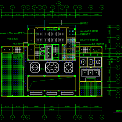 酒店大堂施工图