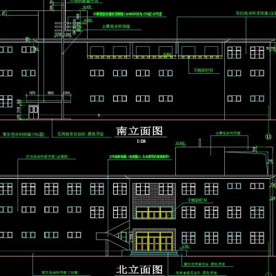 洗浴中心全套建施图