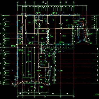 文化娱乐建筑施工图